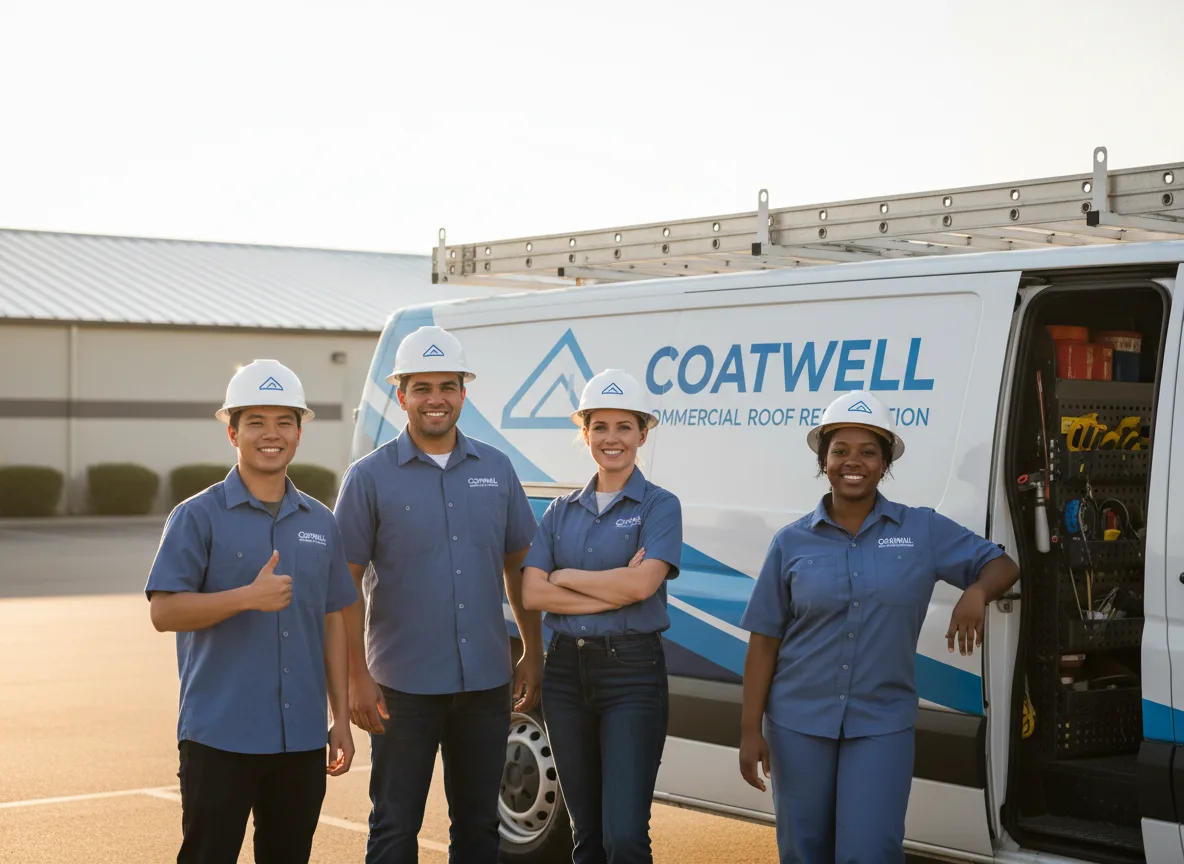 Commercial roof coating company in Leesville, OH